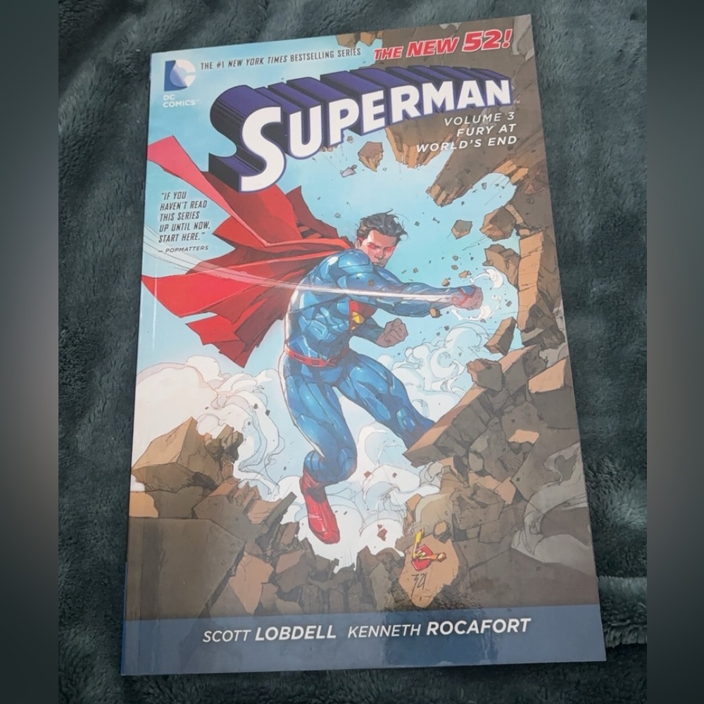 SUPERMAN VOL #3 HARDCOVER FURY AT WORLDS END